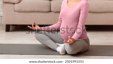 Image, Stock Photo PREGNANCY