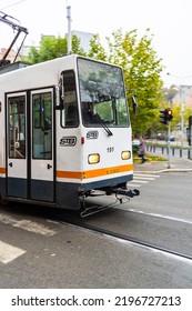 STB Tram Or Tramvai In Bucharest, Romania, 2022