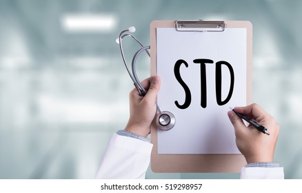 Std Sexually Transmitted Disease Medical Concept Stock Photo 519298957 ...