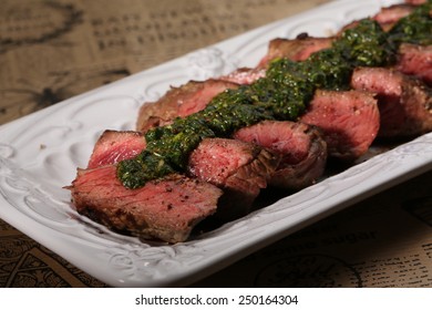 Steak With Chimichurri