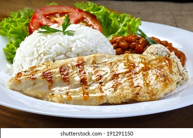 Steak Grilled Chicken