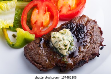 Steak With Herb Butter 