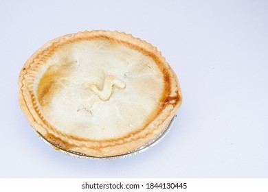 Steak Meat Pie Isolated On Background