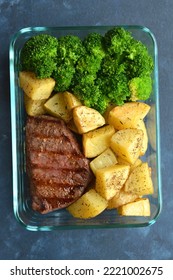 Steak With Potato And Broccoli Meal Prep