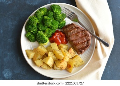 Steak With Potato And Broccoli Meal Prep