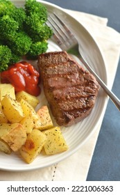 Steak With Potato And Broccoli Meal Prep