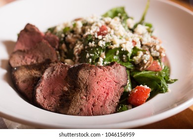 Steak Salad With Blue Cheese 