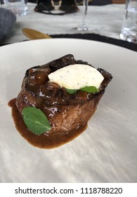 A Steak With Truffle Butter