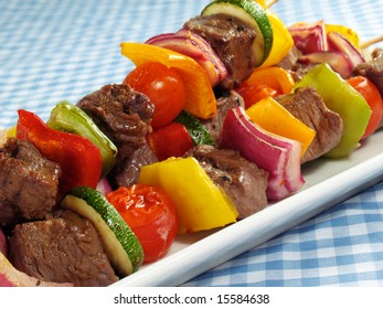 Steak & Vegetable Kebabs