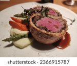 Steak Wellington at Gordons Ramsey Restaurant Caesar