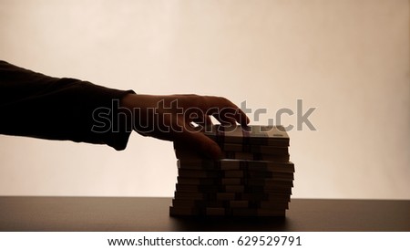 Stealing money from the stack