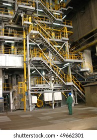 Steam Boiler Fired With Coal Dust And Methane