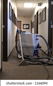 A Steam Carpet Cleaning Machine