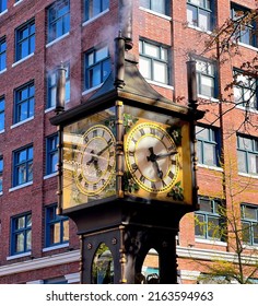 Steam Clock Gas Town Vancouver Landmark