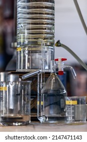 Steam Distillation , Method To Extract And Isolate Essential Oils From Lavender Flowers, Provence, France