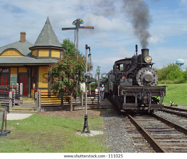 Steam Engine Depot Stock Photo 111025 | Shutterstock