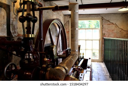 Steam Engine Of Victorian Cotton Mill