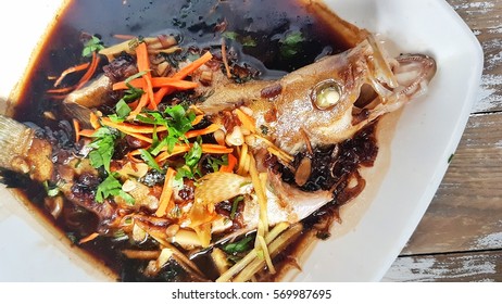 Steam Fish Asian Style