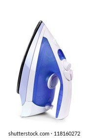 Steam Iron Isolated On White Background