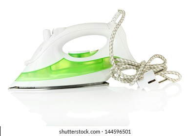 Steam Iron Isolated On White