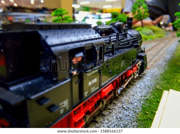 Steam Locomotive Model in HO\
Scale