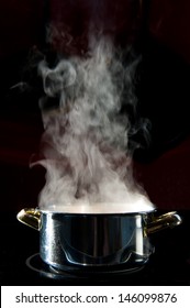 Steam Over Cooking Pot