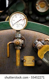 Steam Powered Traction Engine Boiler Pressure Gauge