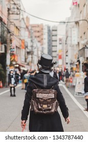 Steam Punk Cosplay In Akihabara, Tokyo