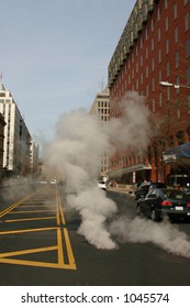 Steam in the streets