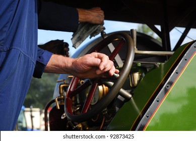 Steam Traction Engine Driver