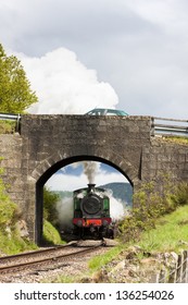 Steam Train, Strathspey Railway, Highlands, Scotland