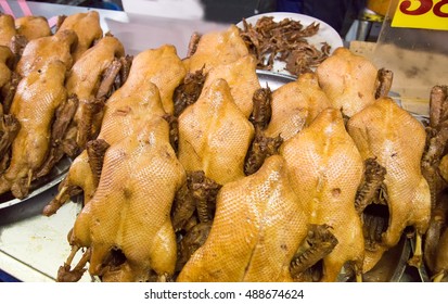 Steamed Duck In Don Wai Floating Market,Thailand