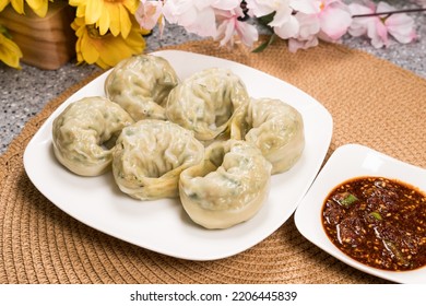 Steamed Dumplings ( Mandu ) - Korean Food