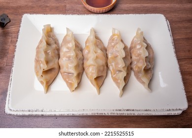 Steamed Dumplings ( Mandu ) - Korean Food