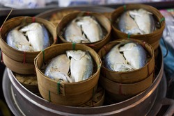 Steamed Fish Amphawa Thailand