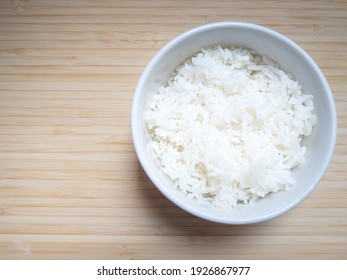 Steamed Jasmine Rice In A Bow