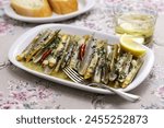 steamed razor clams in wine