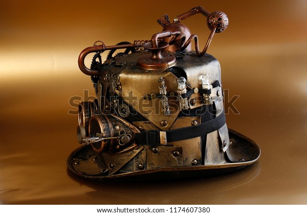 Steampunk distillery\
hat\
