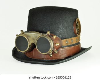 Steampunk Hat And Goggles