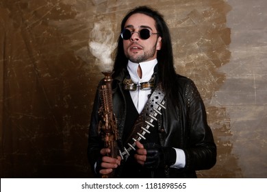 Steampunk Man In The 1800s
