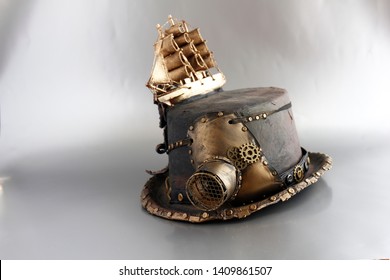 Steampunk Party In Silver And Gold
