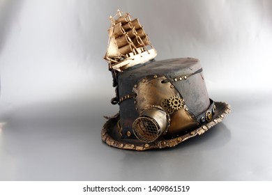 Steampunk Party In Silver And Gold
