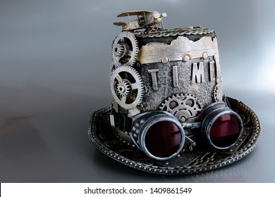 Steampunk Party In Silver And Gold
