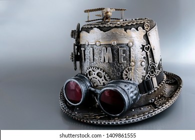 Steampunk Party In Silver And Gold
