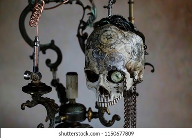 Steampunk Skull Gear
