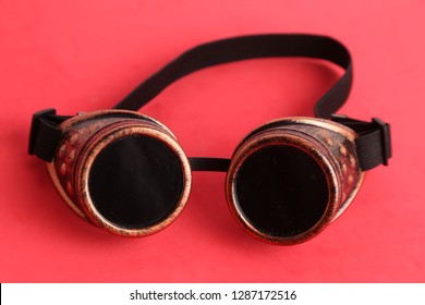 Steampunk Type Welder Glasses For Disguise