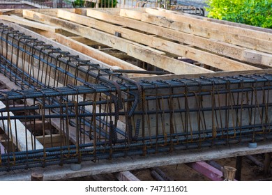 Steel Bar Reinforcement Concrete Construction Stock Photo 747111601 ...