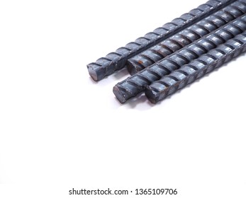 steel bar or steel rod isolate on white background - Powered by Shutterstock