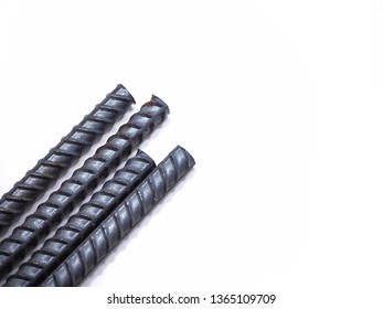 steel bar or steel rod isolate on white background - Powered by Shutterstock