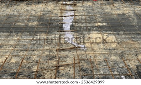 Similar – Showing a hard edge | Road construction in Agadir